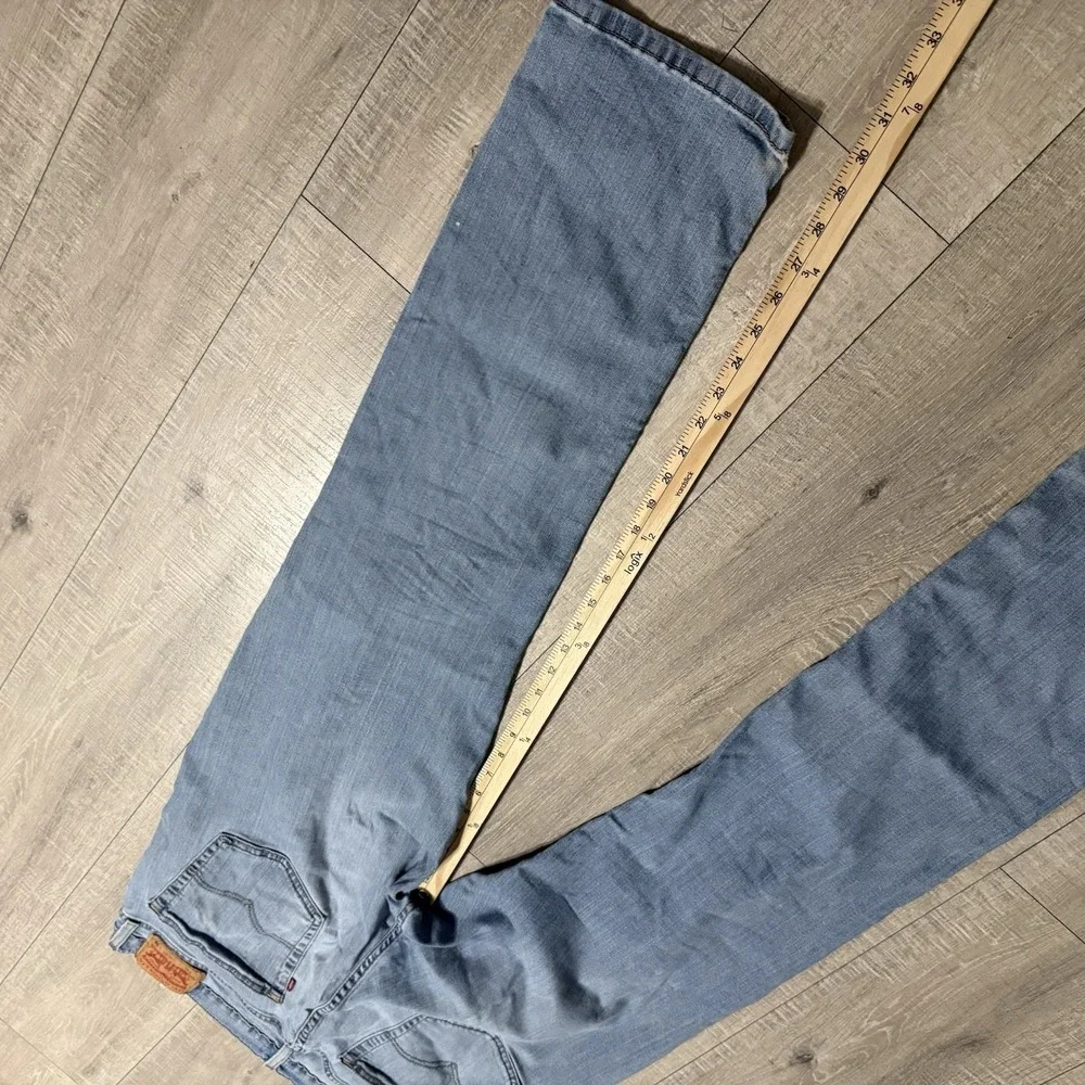 Levi 541 Athletic Fit Tapered Leg Jeans Light Denim Blue Men's Size 36 x 34